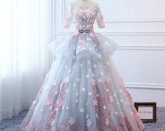 Victorian Ballroom Prom Dress